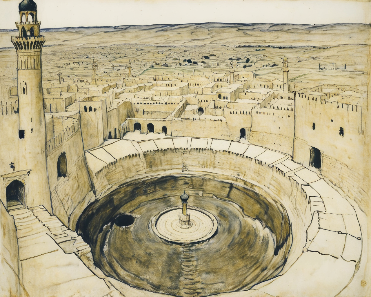 islamic grids – art by augustus rivers